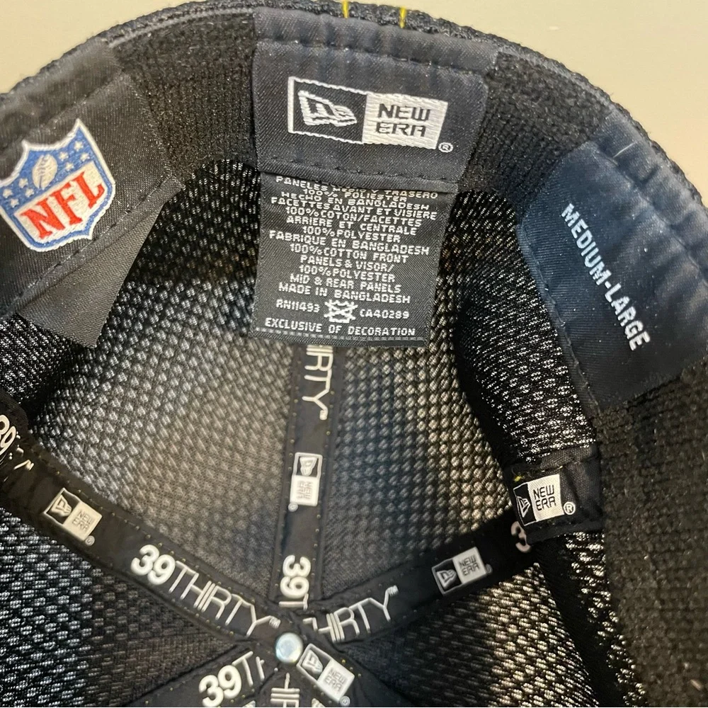 NEW ERA 39 NFL Pittsburgh Steelers Football Cap‎ Gameday Sunday Active DadCore